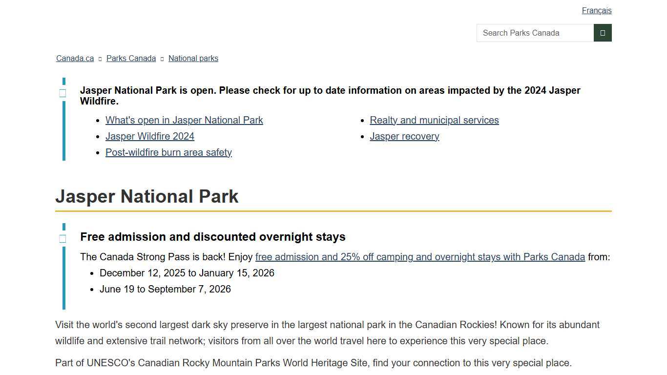 Jasper National Park